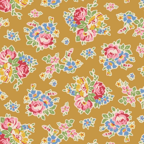 Tilda Patchwork Stoff Baumwolle - Jubilee - Sue Mustard